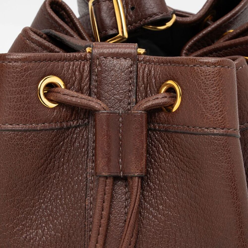 Hermes Vintage Evergrain Market 28 Drawstring Bag - Picture 9 of 15